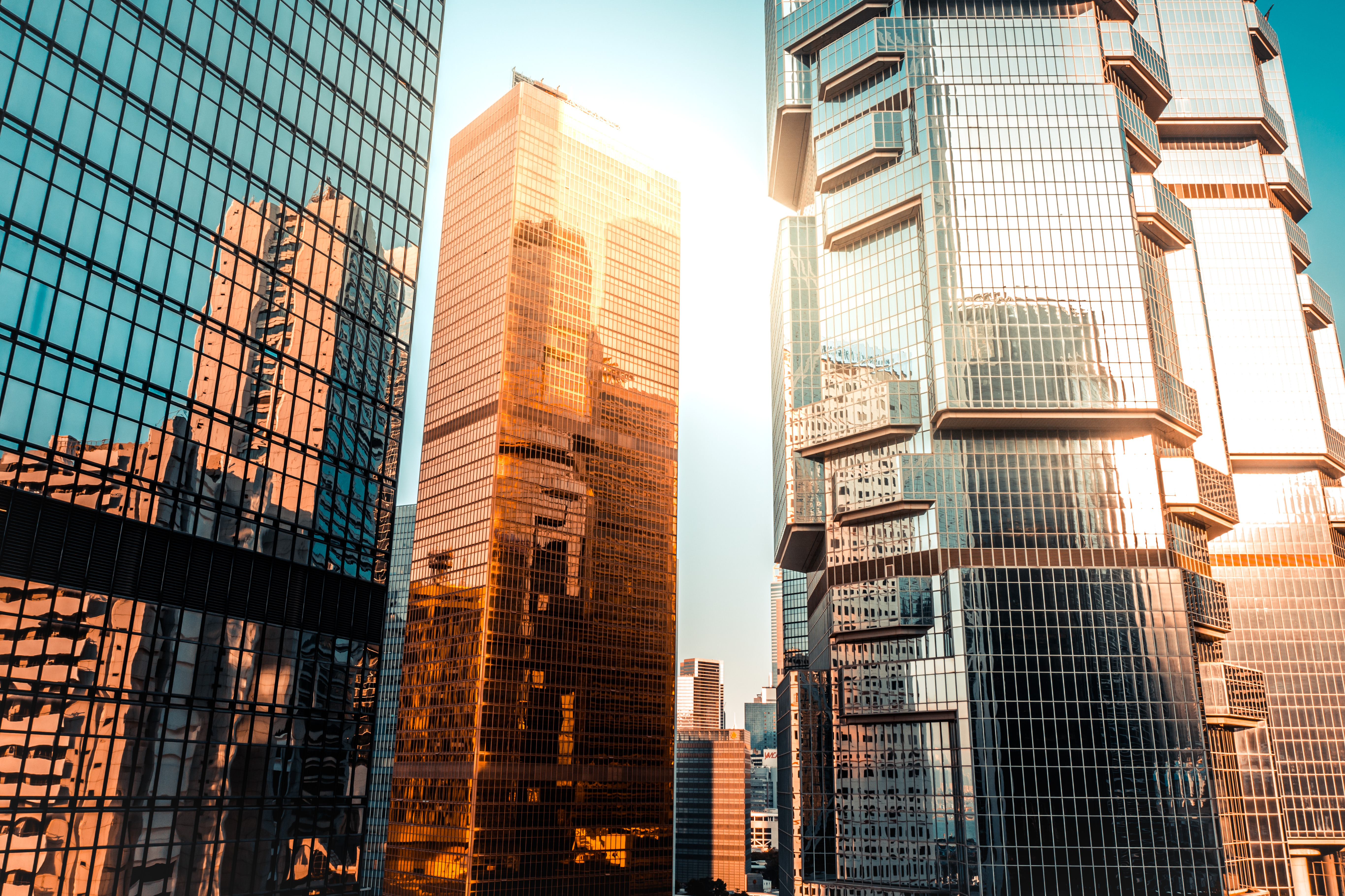 Sky Scrapers in city